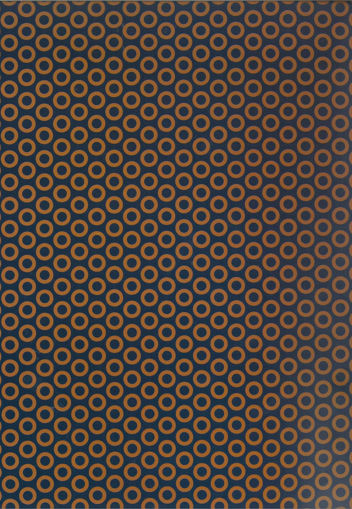 Picture of GIFT WRAPPING CIRCLES BROWN